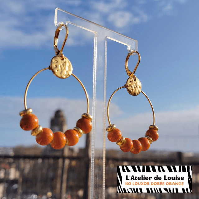 LOUXOR dorée Orange 