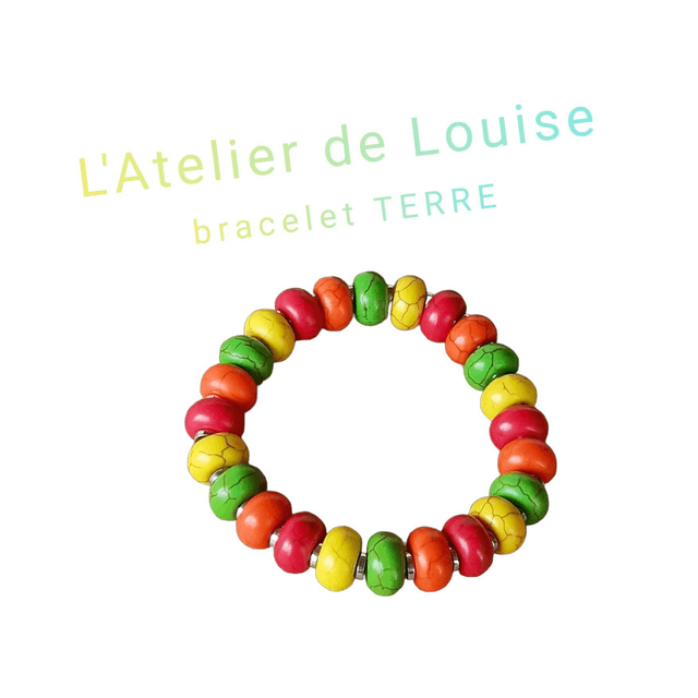 TERRE   Bracelet     🍏🍊🔴 💛