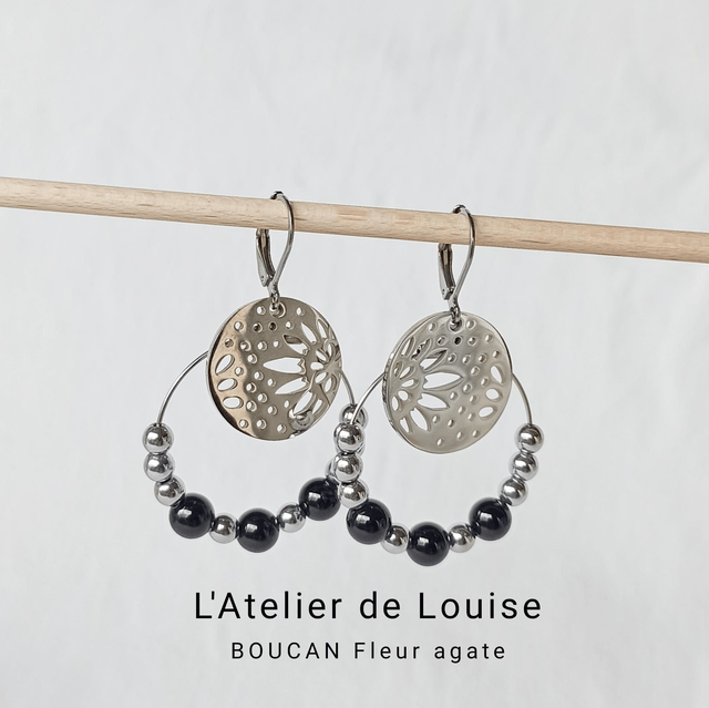 AGATE Boucan Fleur
