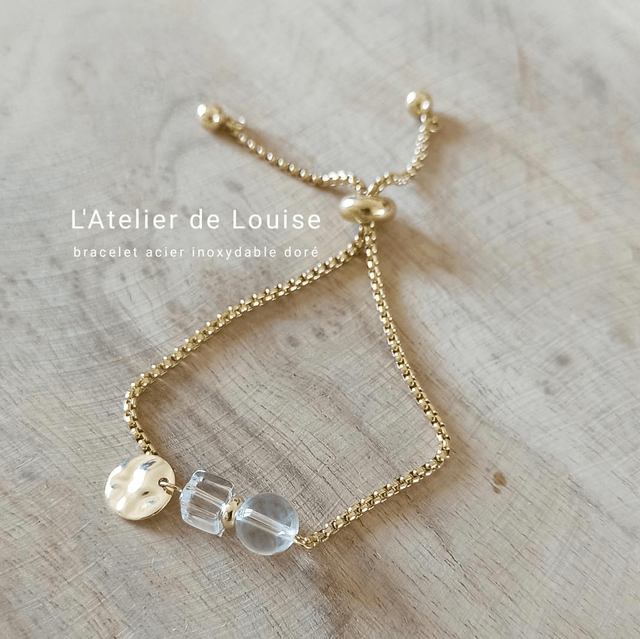 Bracelet Reglable Acier