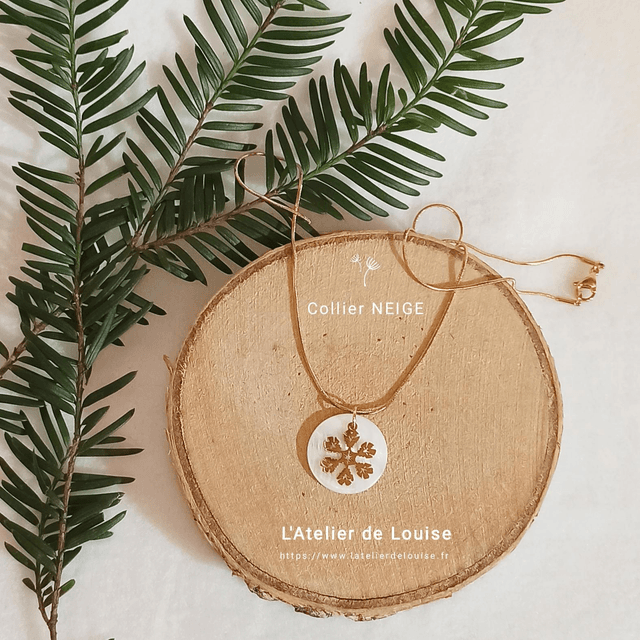 NEIGE  Collier